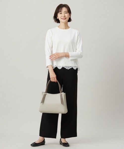 L size ONWARD(大きいサイズ) / エルサイズオンワード ニット・セーター | 【WEB限定カラーあり・洗える】RACY DECOR ニット | 詳細3