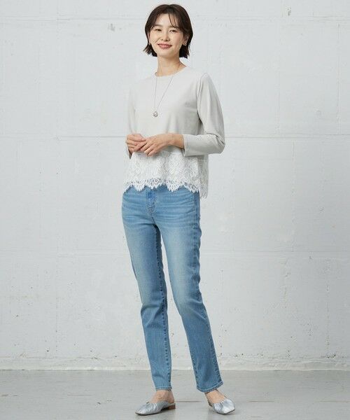 L size ONWARD(大きいサイズ) / エルサイズオンワード ニット・セーター | 【WEB限定カラーあり・洗える】RACY DECOR ニット | 詳細17