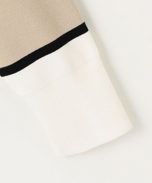 L size ONWARD(大きいサイズ) / エルサイズオンワード ニット・セーター | 【洗える】Rayon Stretch Border ニット | 詳細20