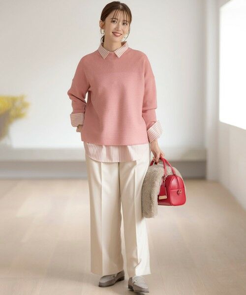 L size ONWARD(大きいサイズ) / エルサイズオンワード ニット・セーター | 【洗える】ウキウキ ニット | 詳細21