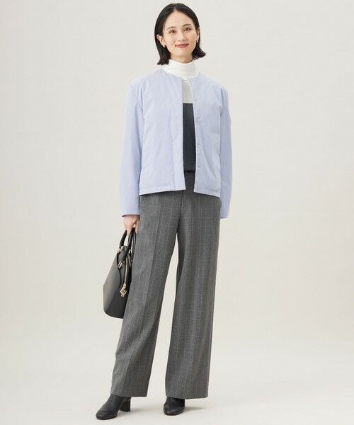 L size ONWARD(大きいサイズ) / エルサイズオンワード ニット・セーター | 【洗える】シルクウールリブタートルネック ニット | 詳細8