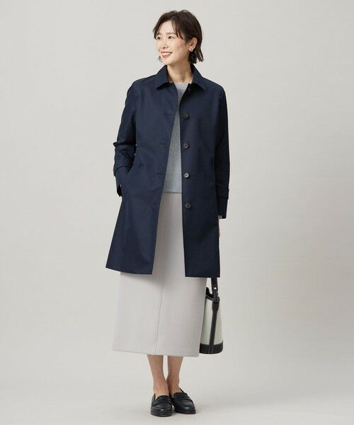 L size ONWARD(大きいサイズ) / エルサイズオンワード ミニ・ひざ丈スカート | 【洗える】ダンボールジャージー ナロー スカート | 詳細8