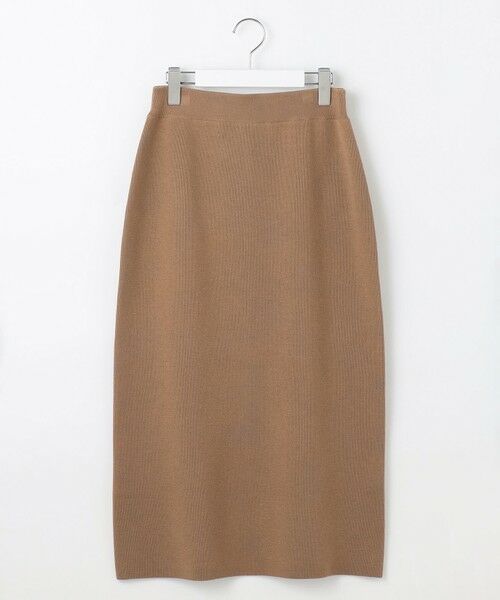 L size ONWARD(大きいサイズ) / エルサイズオンワード ミニ・ひざ丈スカート | 【カタログ掲載・セットアップ対応・洗える】スムージーニット スカート | 詳細12