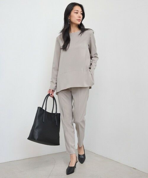 L size ONWARD(大きいサイズ) / エルサイズオンワード シャツ・ブラウス | 【UVカット・防シワ・速乾・洗える】Fied Tブラウス | 詳細6