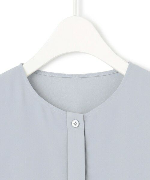 L size ONWARD(大きいサイズ) / エルサイズオンワード シャツ・ブラウス | 【UVケア・速乾・接触冷感・洗える】BackSatinAmunzen デザインブラウス | 詳細13