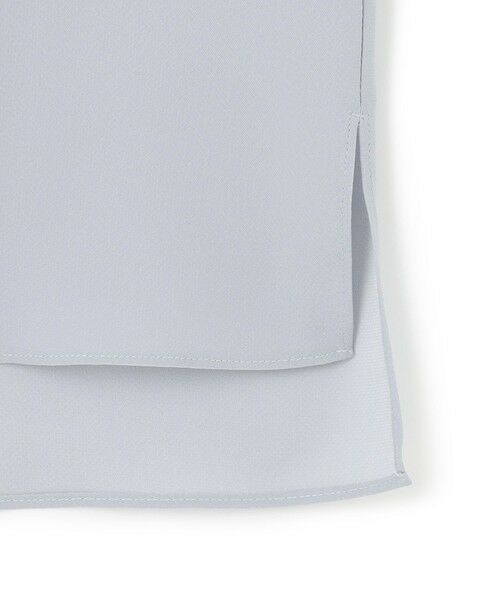 L size ONWARD(大きいサイズ) / エルサイズオンワード シャツ・ブラウス | 【UVケア・速乾・接触冷感・洗える】BackSatinAmunzen デザインブラウス | 詳細14