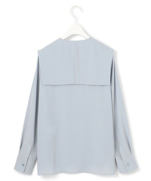 L size ONWARD(大きいサイズ) / エルサイズオンワード シャツ・ブラウス | 【UVケア・速乾・接触冷感・洗える】BackSatinAmunzen デザインブラウス | 詳細15