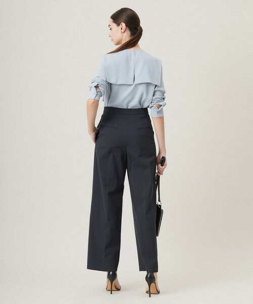 L size ONWARD(大きいサイズ) / エルサイズオンワード シャツ・ブラウス | 【UVケア・速乾・接触冷感・洗える】BackSatinAmunzen デザインブラウス | 詳細11