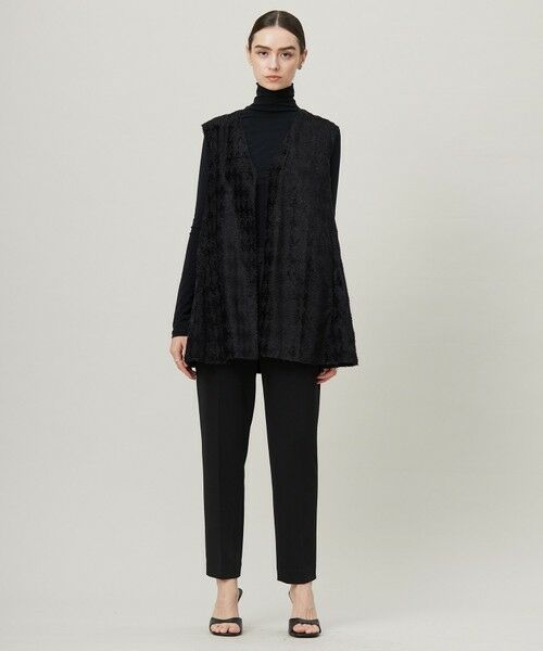 L size ONWARD(大きいサイズ) / エルサイズオンワード シャツ・ブラウス | ダイヤカットジャカードブラウス | 詳細4