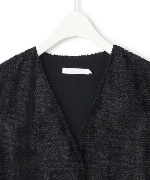 L size ONWARD(大きいサイズ) / エルサイズオンワード シャツ・ブラウス | ダイヤカットジャカードブラウス | 詳細7