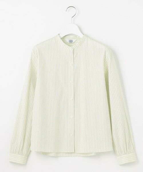 L size ONWARD(大きいサイズ) / エルサイズオンワード シャツ・ブラウス | 【洗える】BEZ VEGA バンドカラー ブラウス | 詳細9