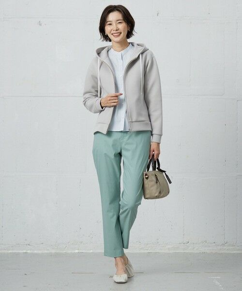 L size ONWARD(大きいサイズ) / エルサイズオンワード シャツ・ブラウス | 【洗える】BEZ VEGA バンドカラー ブラウス | 詳細17