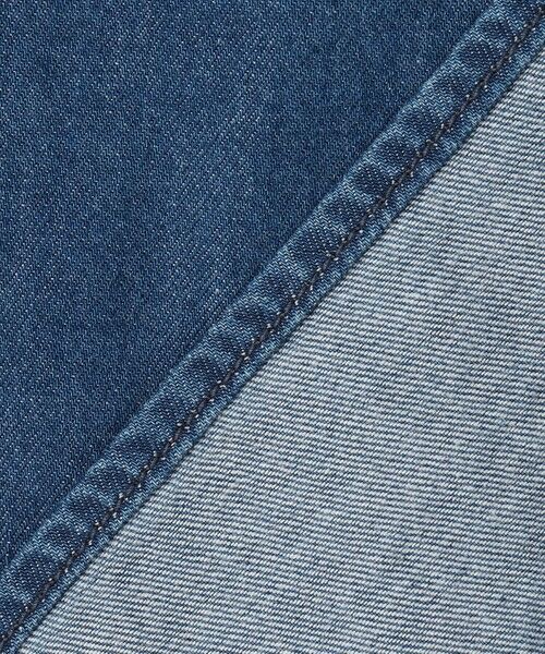 L size ONWARD(大きいサイズ) / エルサイズオンワード シャツ・ブラウス | 【Oggi3月号掲載/洗える】ライトダンガリー クロップド ボリュームスリーブ シャツ | 詳細25