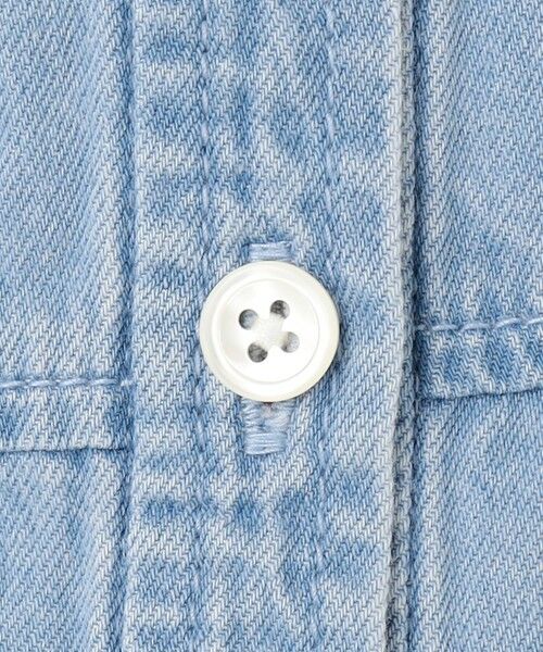 L size ONWARD(大きいサイズ) / エルサイズオンワード シャツ・ブラウス | 【洗える】ライトダンガリー ビスチェ | 詳細12