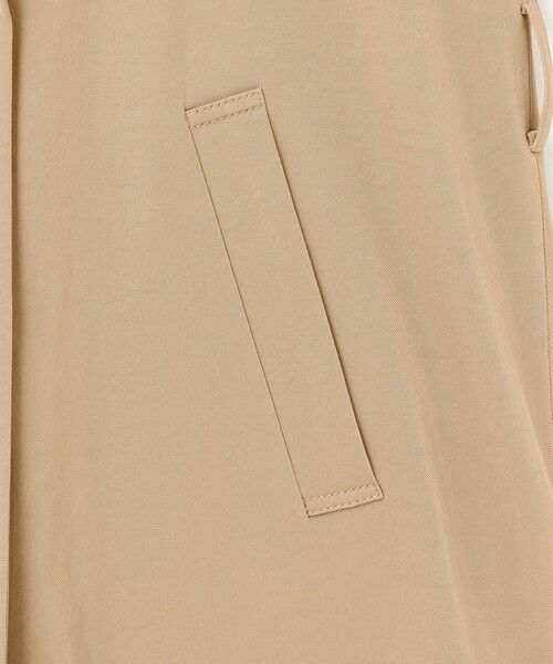 L size ONWARD(大きいサイズ) / エルサイズオンワード トレンチコート | トリアセコットンギャバジン ショートトレンチコート | 詳細8