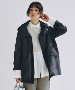 L size ONWARD(大きいサイズ) / エルサイズオンワード その他アウター | シアーフォルムオーガン マウンテンパーカー