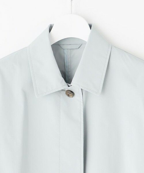 L size ONWARD(大きいサイズ) / エルサイズオンワード トレンチコート | 【洗える・撥水】ポリアーティローザ シングル トレンチコート | 詳細5