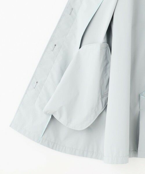L size ONWARD(大きいサイズ) / エルサイズオンワード トレンチコート | 【洗える・撥水】ポリアーティローザ シングル トレンチコート | 詳細10