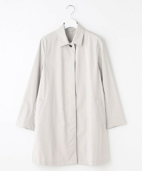 L size ONWARD(大きいサイズ) / エルサイズオンワード トレンチコート | 【洗える・撥水】ポリアーティローザ シングル トレンチコート | 詳細13