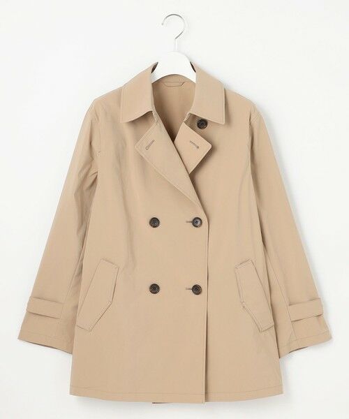 L size ONWARD(大きいサイズ) / エルサイズオンワード トレンチコート | 【洗える・撥水】ポリアーティローザ ダブル トレンチコート | 詳細24