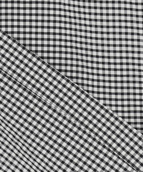 L size ONWARD(大きいサイズ) / エルサイズオンワード トレンチコート | 【洗える】Lightストレッチギンガム シングル トレンチコート | 詳細11