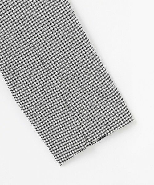 L size ONWARD(大きいサイズ) / エルサイズオンワード トレンチコート | 【洗える】Lightストレッチギンガム シングル トレンチコート | 詳細5
