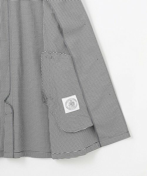 L size ONWARD(大きいサイズ) / エルサイズオンワード トレンチコート | 【洗える】Lightストレッチギンガム シングル トレンチコート | 詳細9