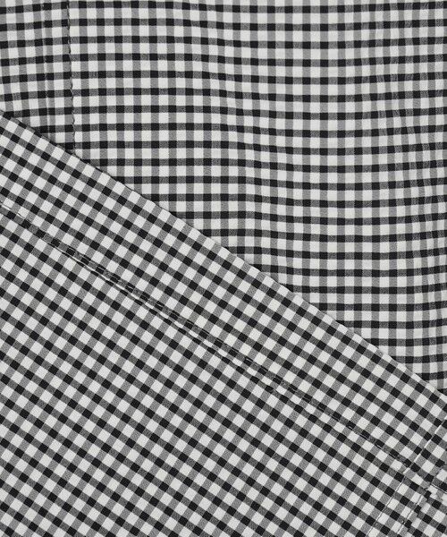 L size ONWARD(大きいサイズ) / エルサイズオンワード トレンチコート | 【洗える】Lightストレッチギンガム ダブル トレンチコート | 詳細12