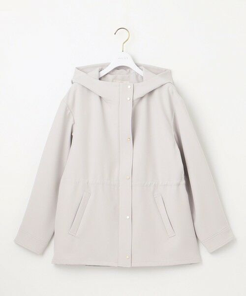 L size ONWARD(大きいサイズ) / エルサイズオンワード その他アウター | 【撥水・UVカット・洗える】フーデットハーフ コート | 詳細22