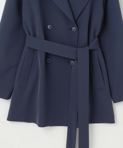 L size ONWARD(大きいサイズ) / エルサイズオンワード トレンチコート | 【洗える】エアフロートレンチ コート | 詳細6