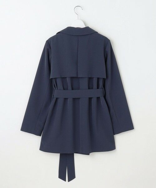 L size ONWARD(大きいサイズ) / エルサイズオンワード トレンチコート | 【洗える】エアフロートレンチ コート | 詳細13