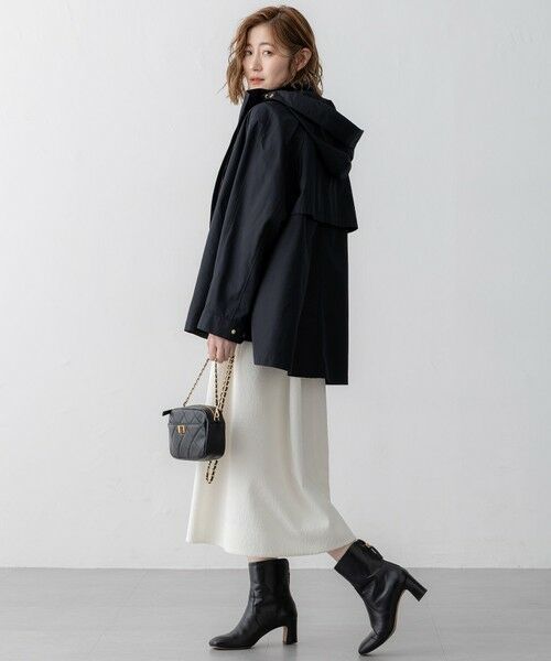 L size ONWARD(大きいサイズ) / エルサイズオンワード その他アウター | 【VERY3月号掲載/撥水加工】ライトツイル フーディーアウター | 詳細11