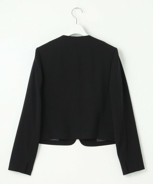 L size ONWARD(大きいサイズ) / エルサイズオンワード ノーカラージャケット | 【好評につき一部追加予約/APPLAUDIR】クリアジョーゼット 3WAYコンパクトジャケット | 詳細18