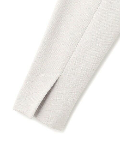 L size ONWARD(大きいサイズ) / エルサイズオンワード ノーカラージャケット | 【洗える】シンセティックミラノリブ ニットジャケット | 詳細16