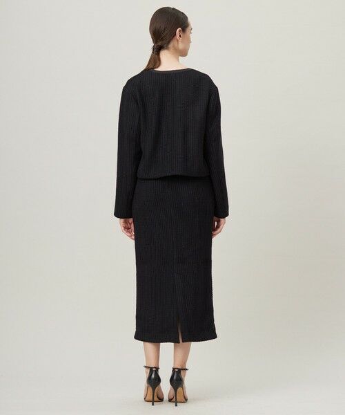 L size ONWARD(大きいサイズ) / エルサイズオンワード ノーカラージャケット | Splittweed ノーカラージャケット | 詳細3