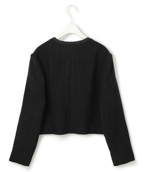 L size ONWARD(大きいサイズ) / エルサイズオンワード ノーカラージャケット | Splittweed ノーカラージャケット | 詳細5