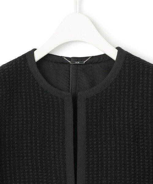 L size ONWARD(大きいサイズ) / エルサイズオンワード ノーカラージャケット | Splittweed ノーカラージャケット | 詳細6