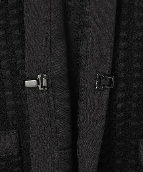 L size ONWARD(大きいサイズ) / エルサイズオンワード ノーカラージャケット | Splittweed ノーカラージャケット | 詳細9