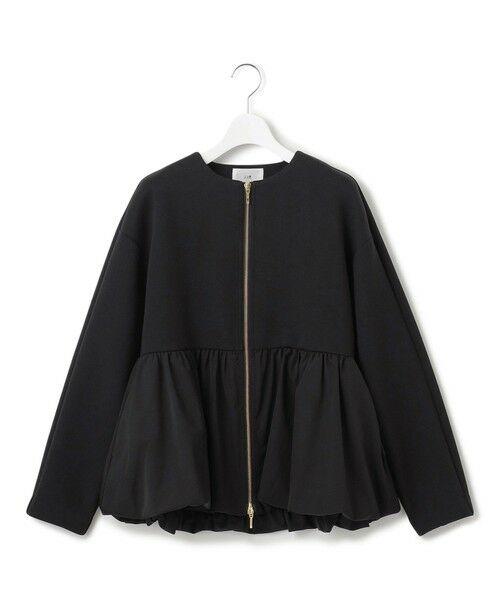 L size ONWARD(大きいサイズ) / エルサイズオンワード その他アウター | 【洗える】コットンエアーバルーン ライトアウター | 詳細4