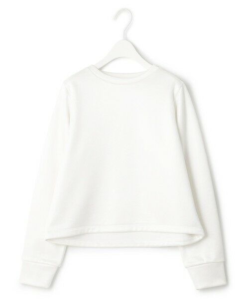 L size ONWARD(大きいサイズ) / エルサイズオンワード カットソー | 【洗える】サテンボンディング クルーネックプルオーバー | 詳細17