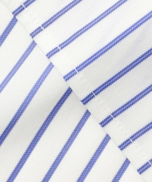 L size ONWARD(大きいサイズ) / エルサイズオンワード カットソー | ストライプジャージー ピンタック カットソー | 詳細10