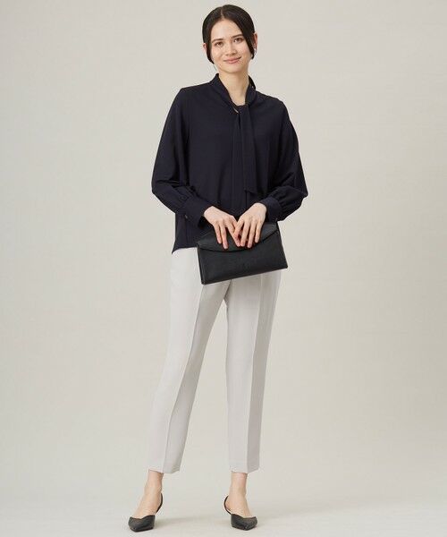 L size ONWARD(大きいサイズ) / エルサイズオンワード シャツ・ブラウス | 【洗える】アムンゼンジャージー ブラウス | 詳細14