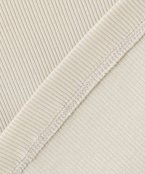 L size ONWARD(大きいサイズ) / エルサイズオンワード タンクトップ | 【カタログ掲載・洗える】ソフトリブテレコ タンクトップ | 詳細7