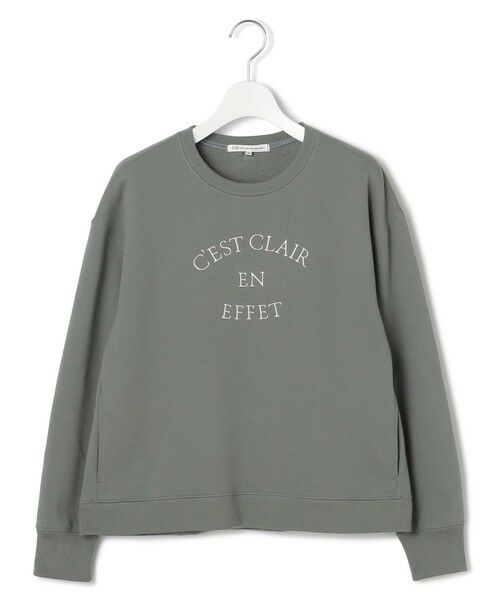 L size ONWARD(大きいサイズ) / エルサイズオンワード カットソー | 【洗える】コットンテリー ロゴ スウェット | 詳細10