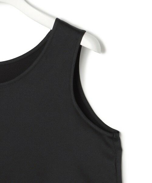 L size ONWARD(大きいサイズ) / エルサイズオンワード タンクトップ | 【洗える】レースコンビストレッチ マットサテン インナー タンクトップ | 詳細19