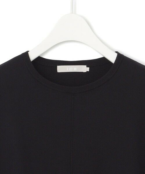 L size ONWARD(大きいサイズ) / エルサイズオンワード ニット・セーター | 【洗える】 ヴィスコースワイド シアーコンビプルオーバー | 詳細8