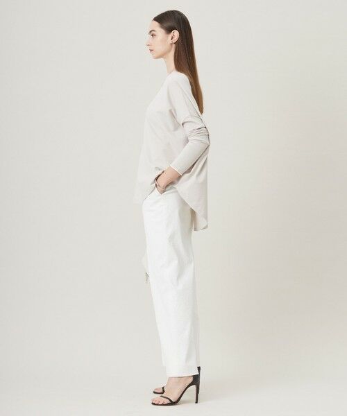 L size ONWARD(大きいサイズ) / エルサイズオンワード ニット・セーター | 【洗える】 ヴィスコースワイド プルオーバー | 詳細2