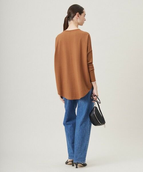 L size ONWARD(大きいサイズ) / エルサイズオンワード ニット・セーター | 【洗える】 ヴィスコースワイド プルオーバー | 詳細13
