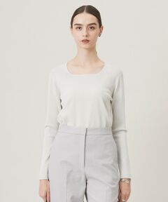 L size ONWARD(大きいサイズ) / エルサイズオンワード ニット・セーター | 【洗える】 シンセティックフルニードル ニットプルオーバー