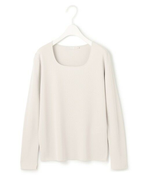 L size ONWARD(大きいサイズ) / エルサイズオンワード ニット・セーター | 【洗える】 シンセティックフルニードル ニットプルオーバー | 詳細18